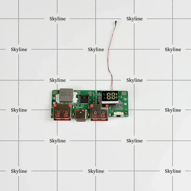 4 Ports Fast Charging Digital Display Lithium Battery Module IP5356 Power Bank Main Board 5356