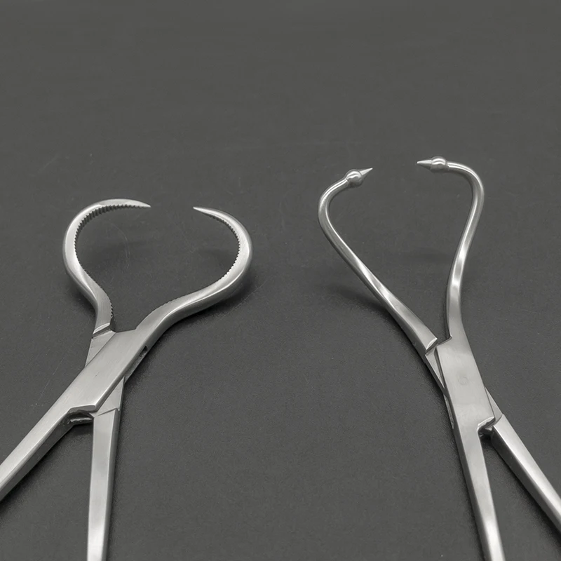 Orthopedische Instrumenten Met Getande Punctate Holding Forceps Bolvormig Met Puntige Breuk Reductie Pincet Orthopedische Chirurgische