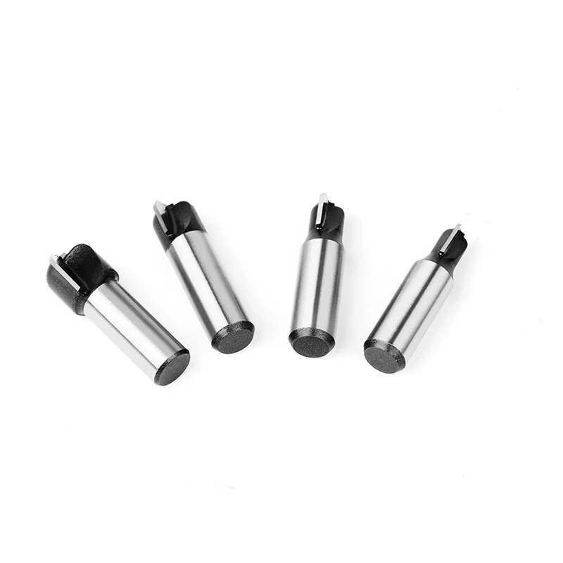 

A21Q -4Pcs Bowl & Tray Router Bit Round Nose Groove Head Wood Cutter Woodworking Tools Carving Cutting Tool