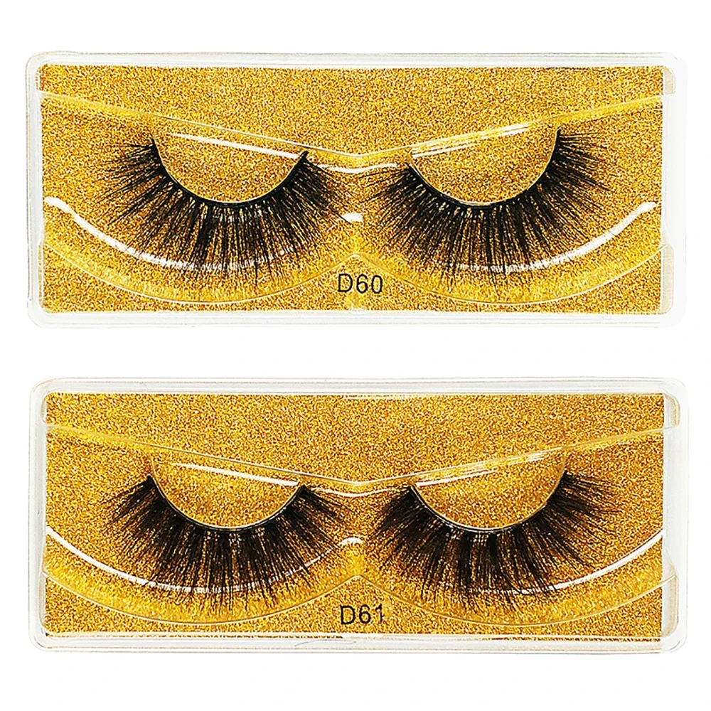 20 Pairs Lashes Bulk Wholesale Natural Fluffy Wispy False Eyelashes Pack Makeup Soft Thick Fake Eyelash 3d Mink Lashes Bulk