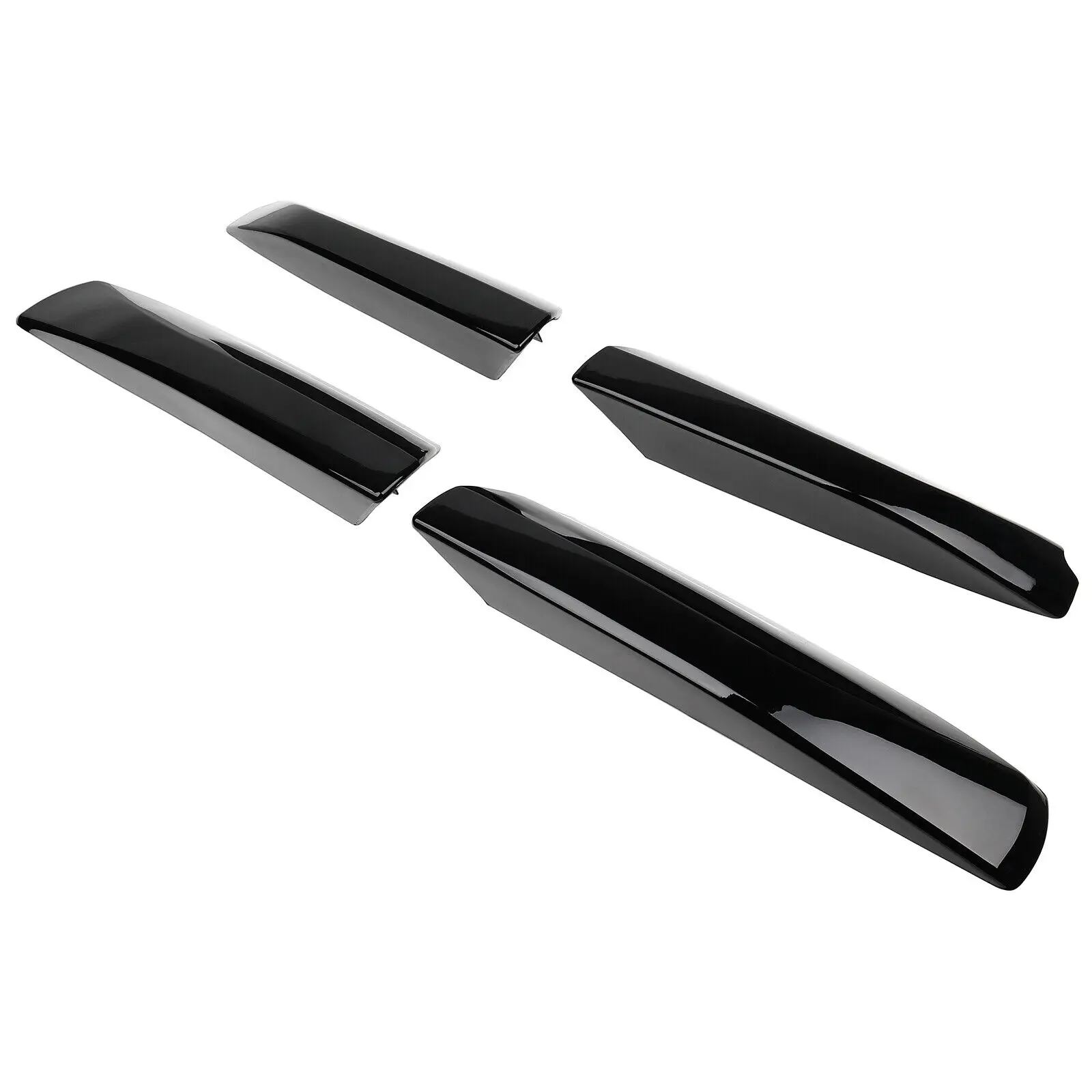Roof Rack Luggage Rack For Toyota Highlander 2008 2010 2011 2012 2013 Bar Rail End Protection Cover Shell Replacement 4pcs