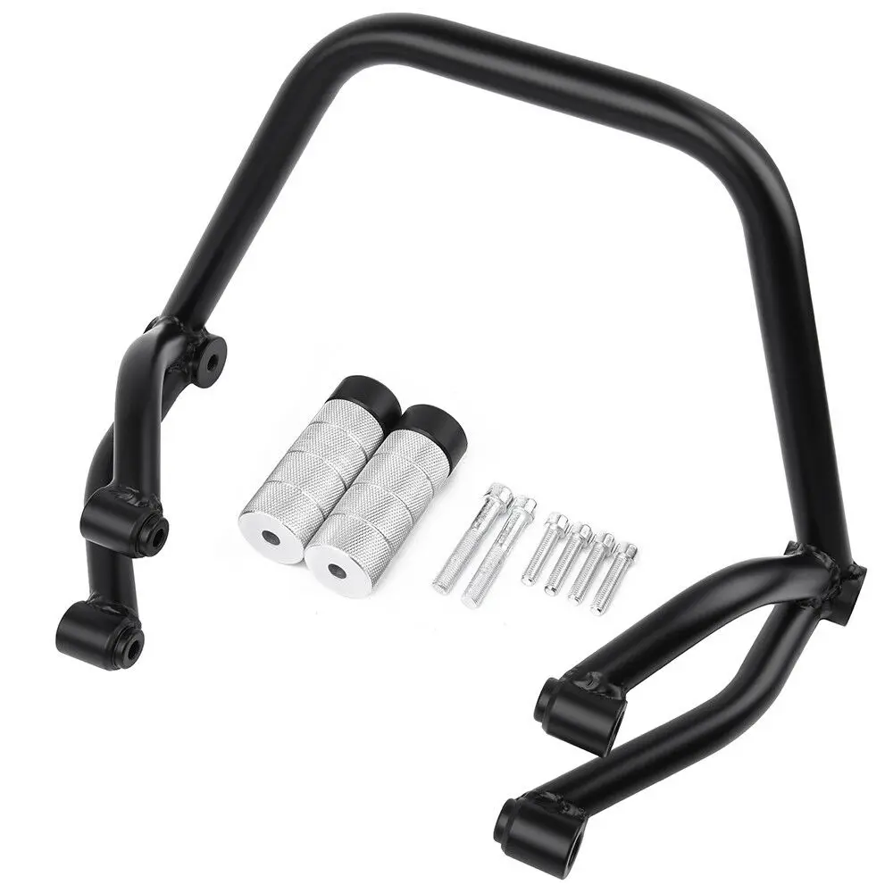 Avant Arrière Crash Bar Moteur Garde Stunt Sous-Cage Passager Peg Pour Yamaha MT09 FZ09 trucs FZ 09 ugger MT-09 FZ-09 13 2014 2015 2016