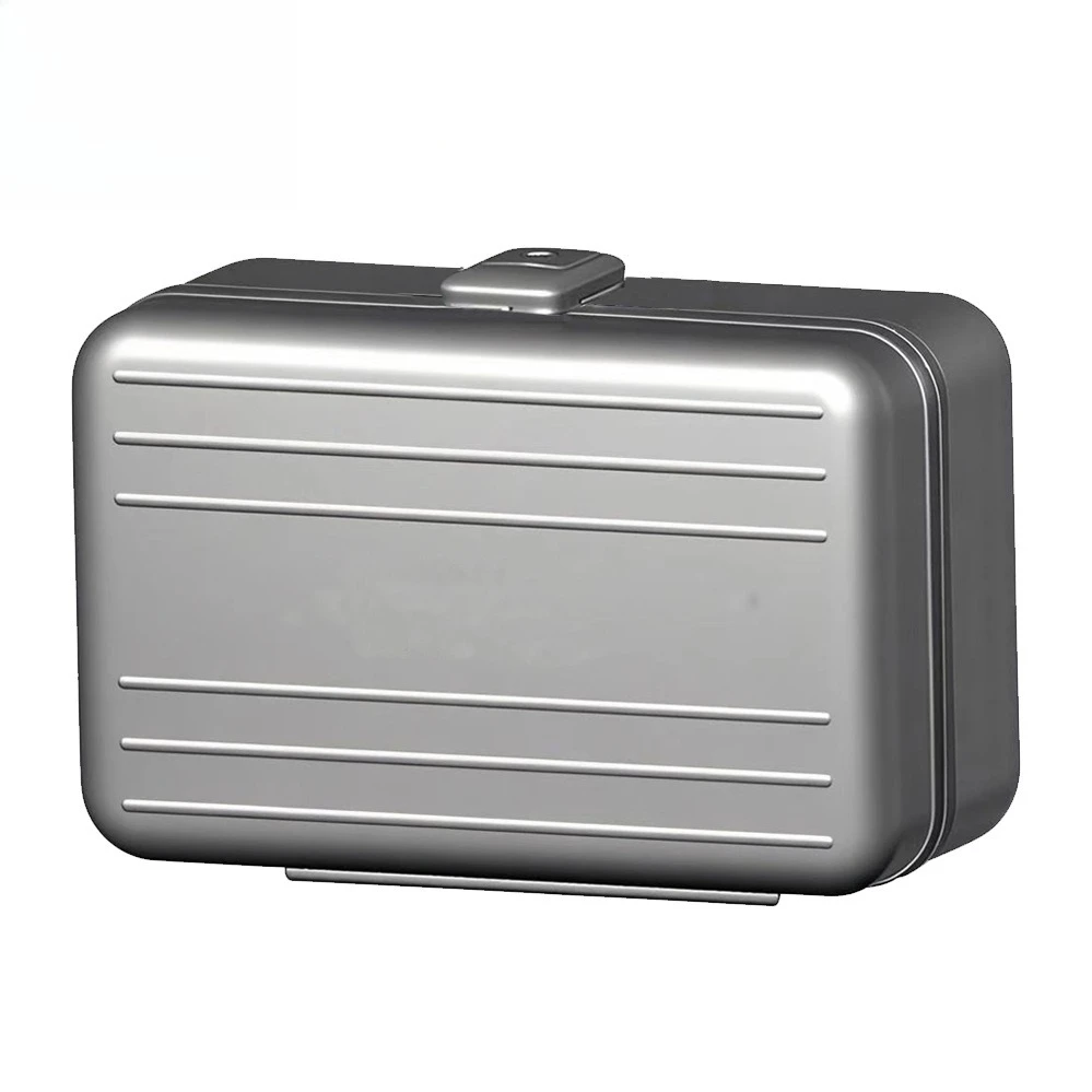 

Portable aluminum box storage box head