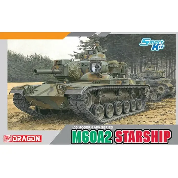 

Dragon 3562, масштаб 1/35, M60A2, Starship — умный комплект