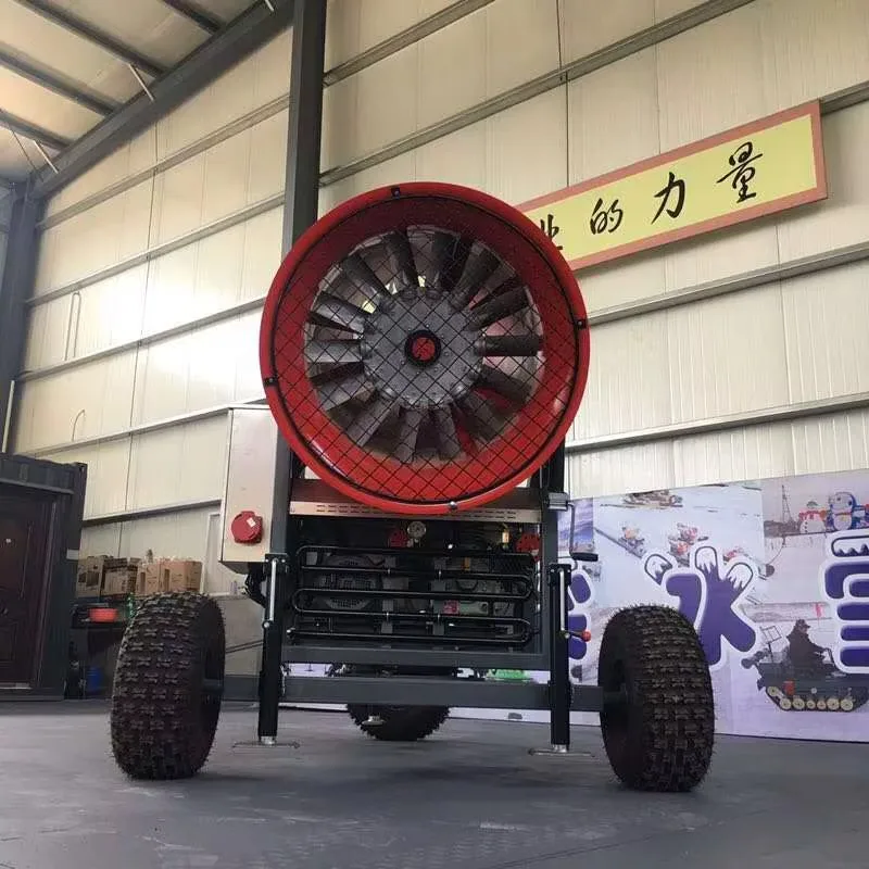 Large Scale Snow Cannon Snowmaker Machine Sprayer Artificial Snow Ski Resort Outdoor Snow Making Equipment For Winter Sports