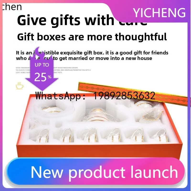 

ZZ coffee cup and saucer set, high-end exquisite afternoon tea set, embossed gold pair of cups, home housewarming gift box