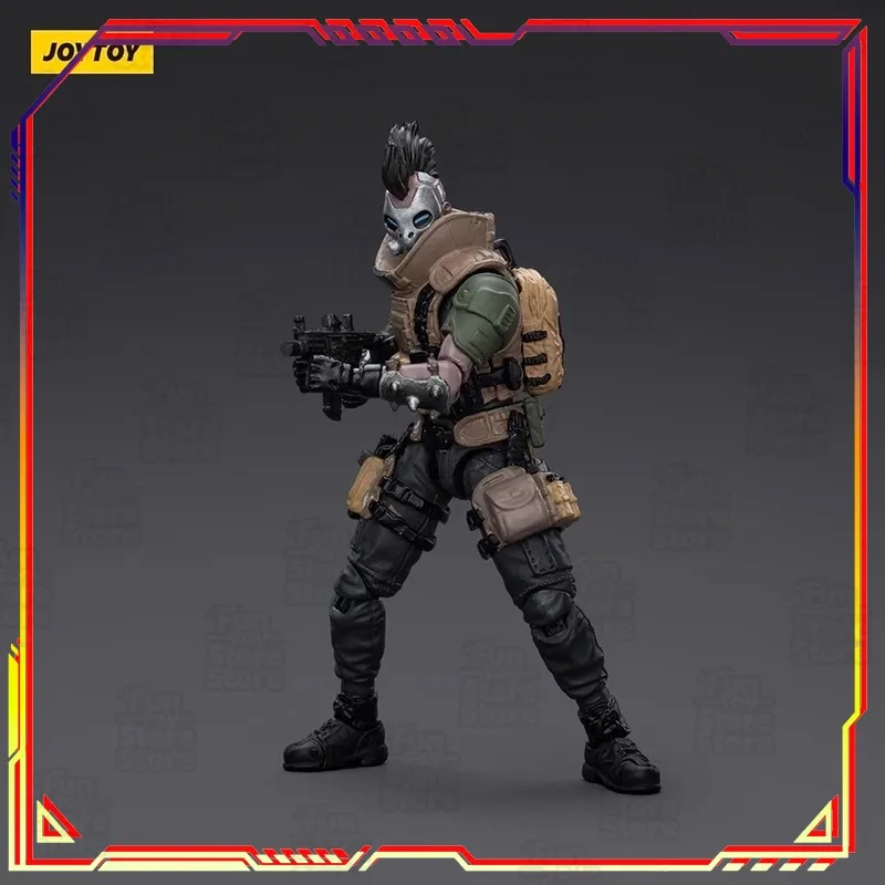 

JOYTOY Hardcore Cool Play Series Military Soldier Figure 1:18 Scale Articulated Action Figure Collectible Model Toy Set for