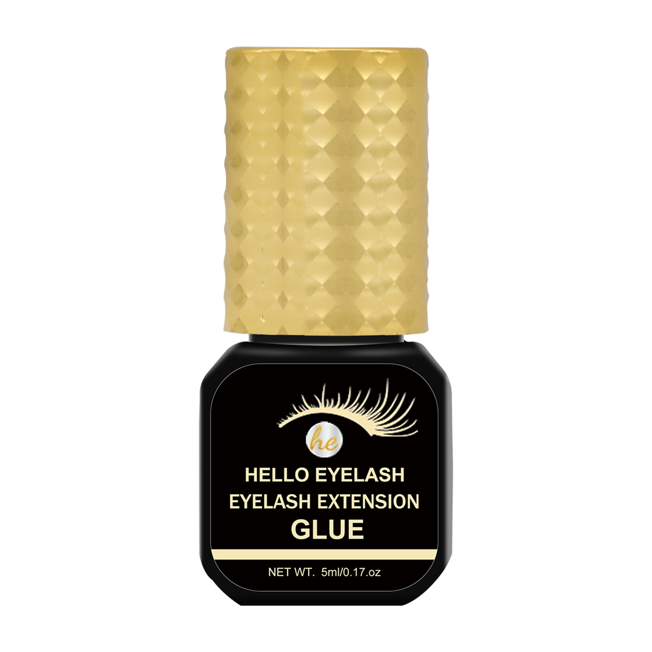 DIY 5 ml Sneldrogende Sterke Valse Wimper Extension Lijm Lijm Retentie 7-14 dagen Lage Geur Nertsen wimper Lijm thuis