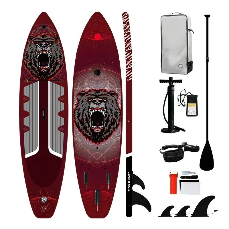China Factory OEM SUP Paddle Board Inflatable Stand up Paddle  Surf Board Surfing Paddle