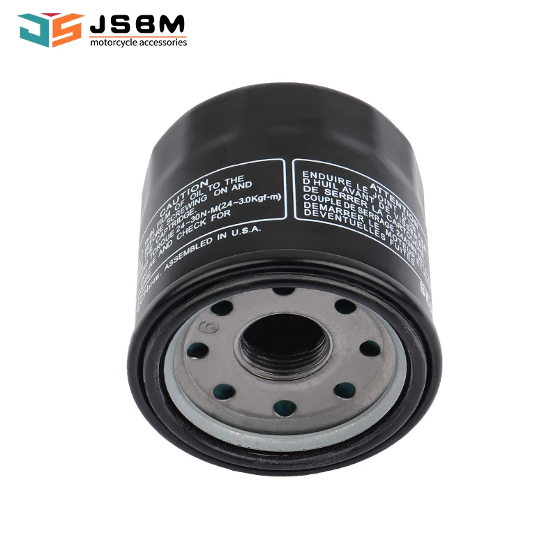 JSBM Oil Filter For Kawasaki KAF1000 V​ersys 650 KLE650 ABS Vulcan S EN650 Z900 Z900RS ER6N ER6F ER650 Ninja 500 600 650 ZX6R