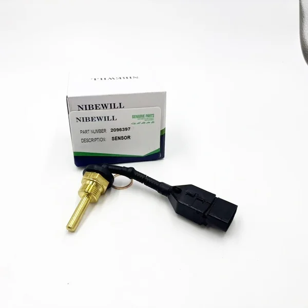 Coolant Temperature Sensor 2096397 With Wire Harness Heavy‑Duty Truck Engine Replacement Part