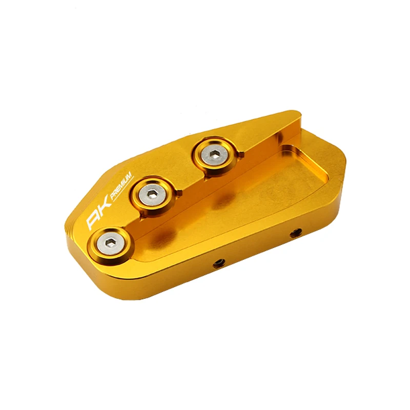 Para KYMCO AK PREMIUM AK550 ak550 2023 motocicleta CNC soporte lateral extensión de caballete placa de soporte agrandar