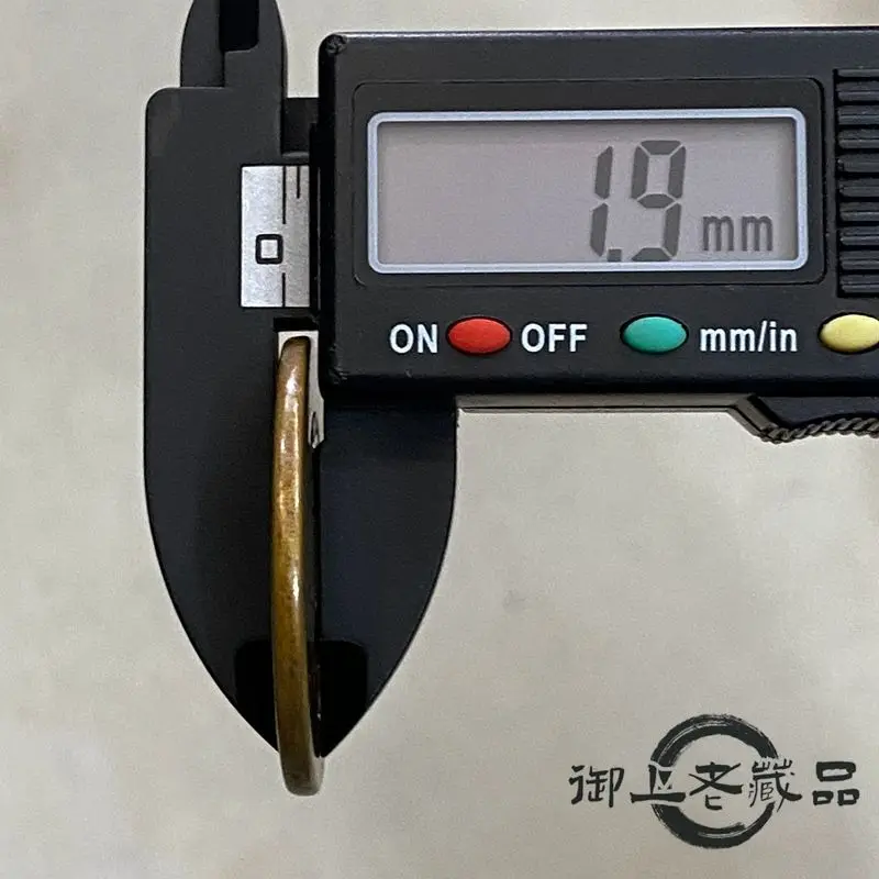 Huangliang wrapped pulp Daqing old copper coin Guangxu heavy treasure back when ten carved mother coins ancient coins