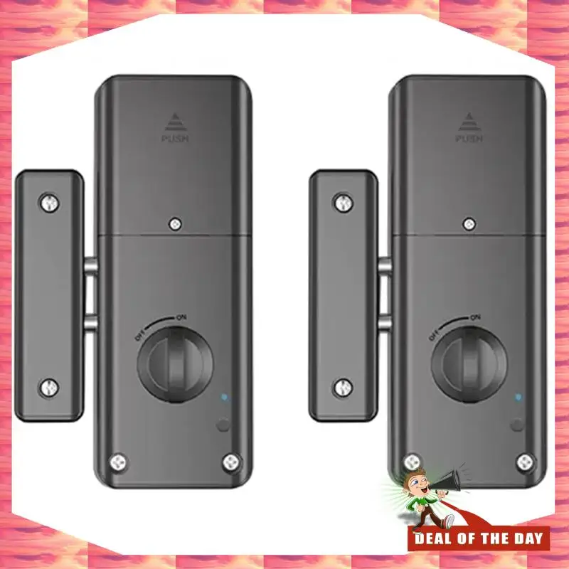 24-Hour Delivery 2X Smart Tuya App IC Card Lock For Wooden Door Bluetooth Lock Electronic Door Lock No Drill