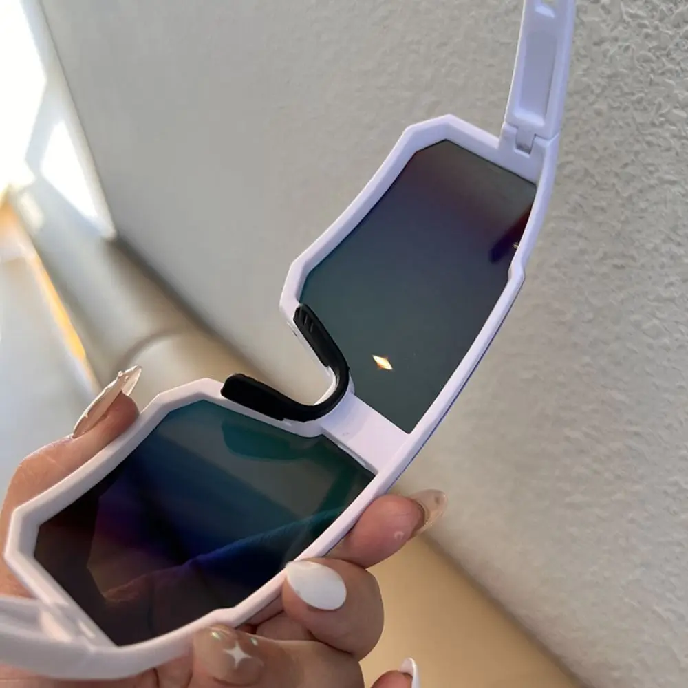 UV Sandproof Cycling Sunglasses Clear Eye Protector Outdoor Sport Goggle Popular Punk Oversized Windproof Glasses