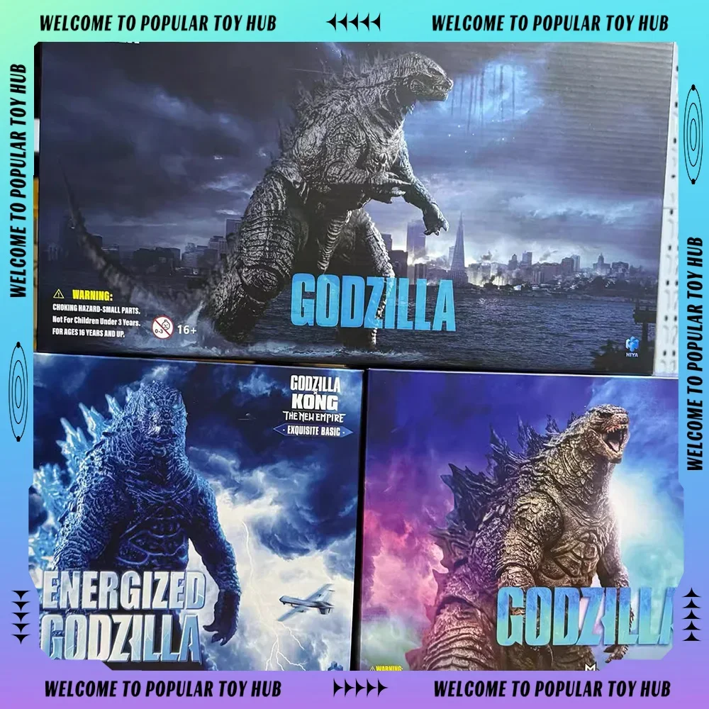 In Stock Original Hiya Godzilla Anime Figure Godzilla 2014 Action Figures 2024 New Gojira Decoration Children Custom Toys Gifts