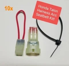 

Longyue 10 комплектов ремней безопасности, аксессуар для обрыва ремня безопасности, комплект для Honda P-IONEER 1000 и 700