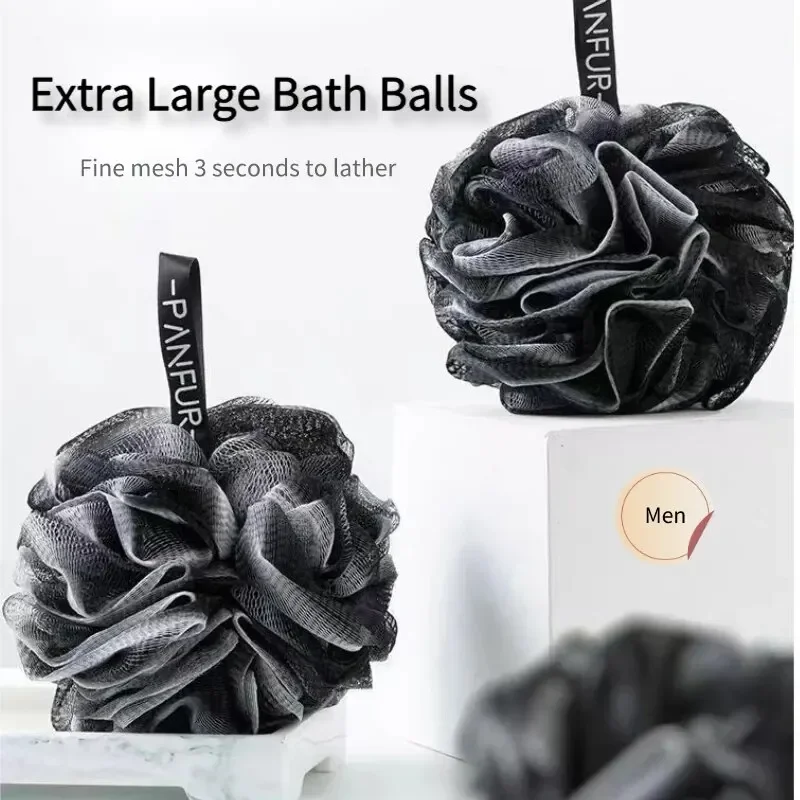 Bola de baño flor grande de alta calidad no es fácil de dispersar súper suave duradero frotar Toalla de baño Toalla de baño flor especial para hombres