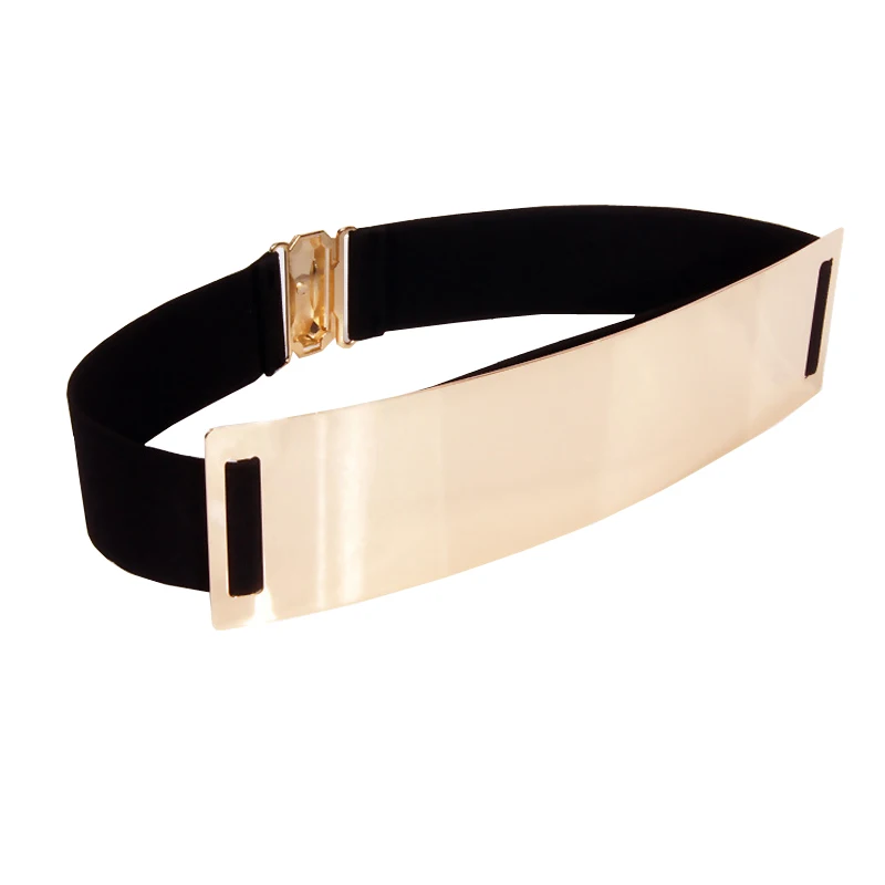 Women's Elastic Waist Belt Fashion Designer Dress Belts for Ladies Female Stretch Waist Cincher Band Decorative Belt Accessory