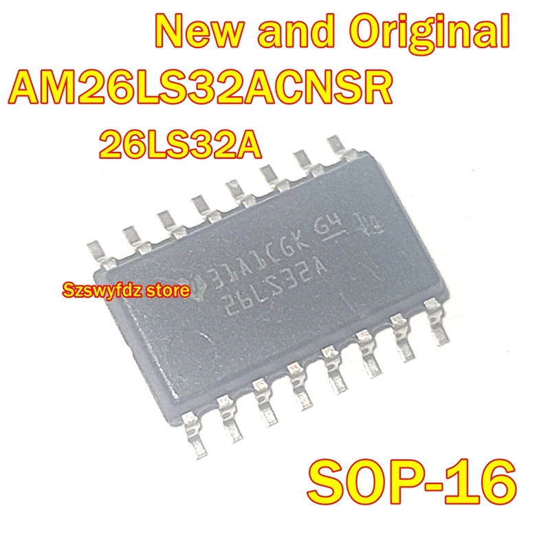 

5Pcs to 100Pcs Am26Ls32Acnsr 26Ls32A Sop-16 New and Original Quadruple Differential Line Receivers