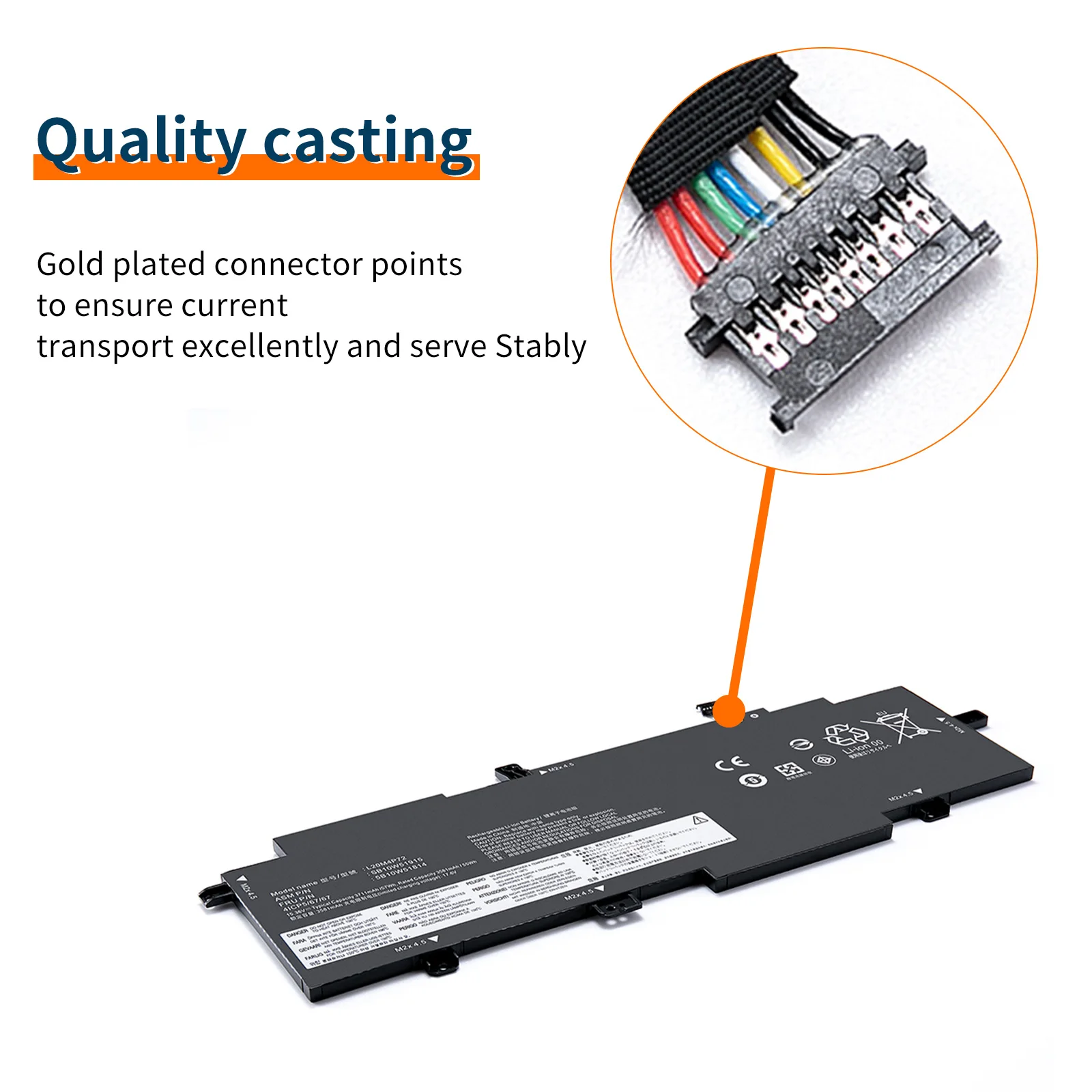 L20C4P72 L20M4P72 L20D4P72 – bateria do laptopa Lenovo ThinkPad T14s Gen 2. — zdjęcie produktu 4