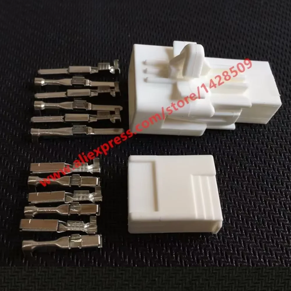 1 Set Wire Auto Connector 6 Pin Female Male Plug Automotive Electrical Connector 6240-5118 6240-1107