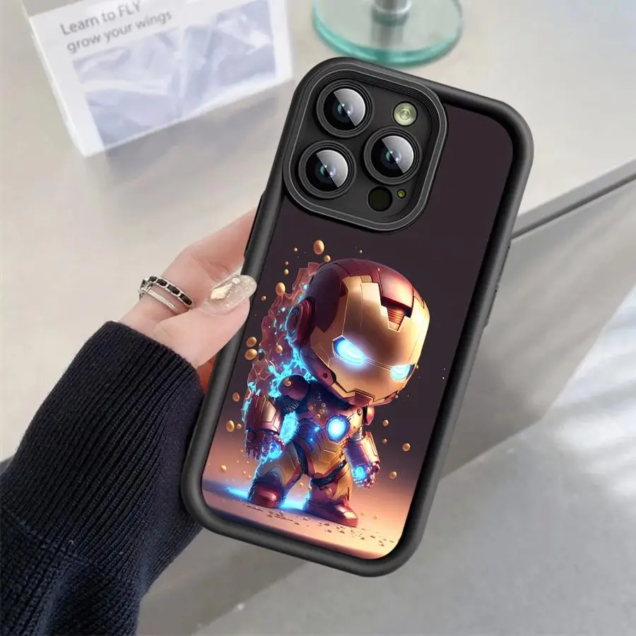 Marvel Sipider Man Phone Case for Apple iPhone 13 15 16 Pro Max 14 13 Pro 11 12 7 8 Plus XS MAX XR 14 Plus TPU Soft Cover