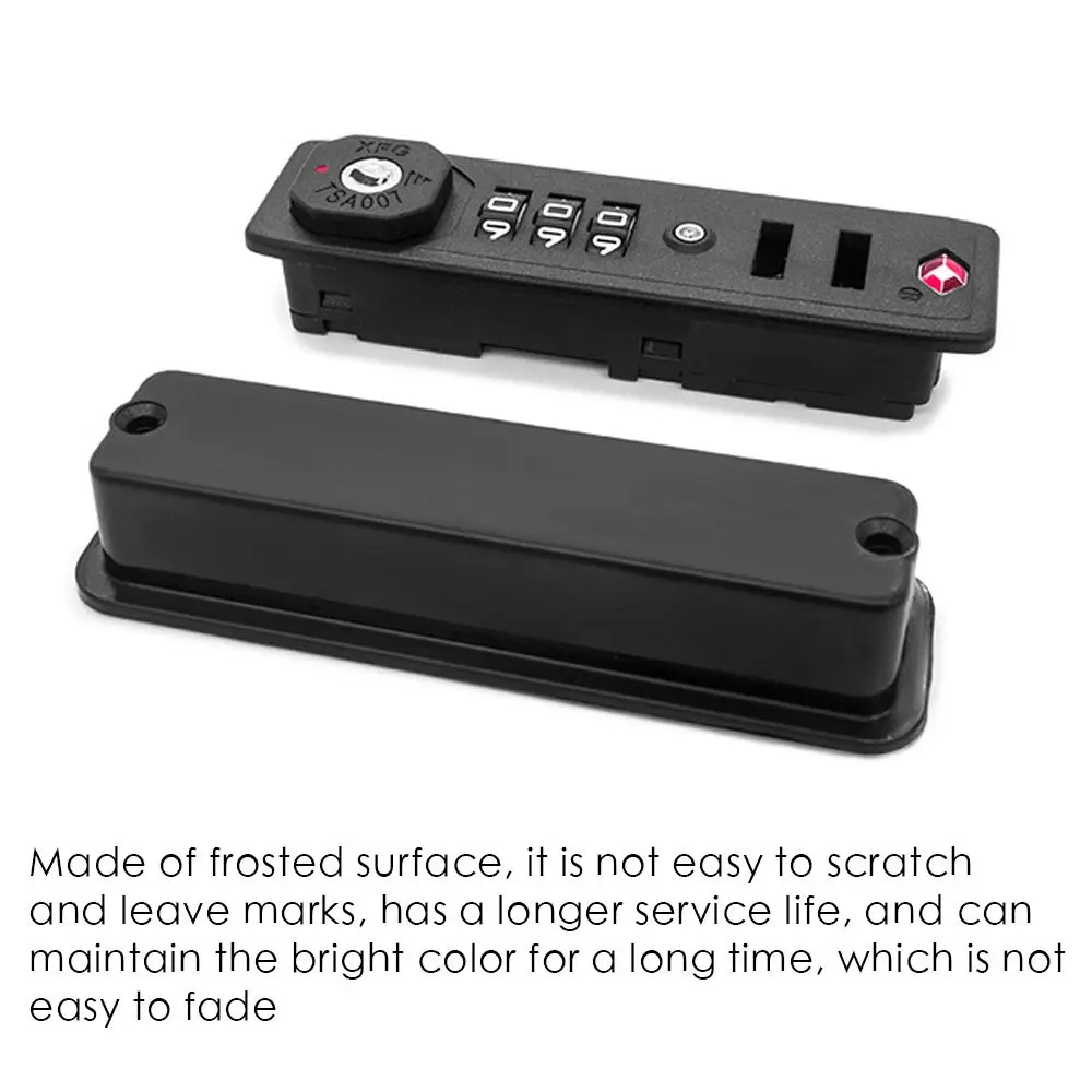 Padlock Luggage Anti-theft Protection Security TSA007 Safely Code Lock 3 Digit Combination Lock TSA Customs Lock