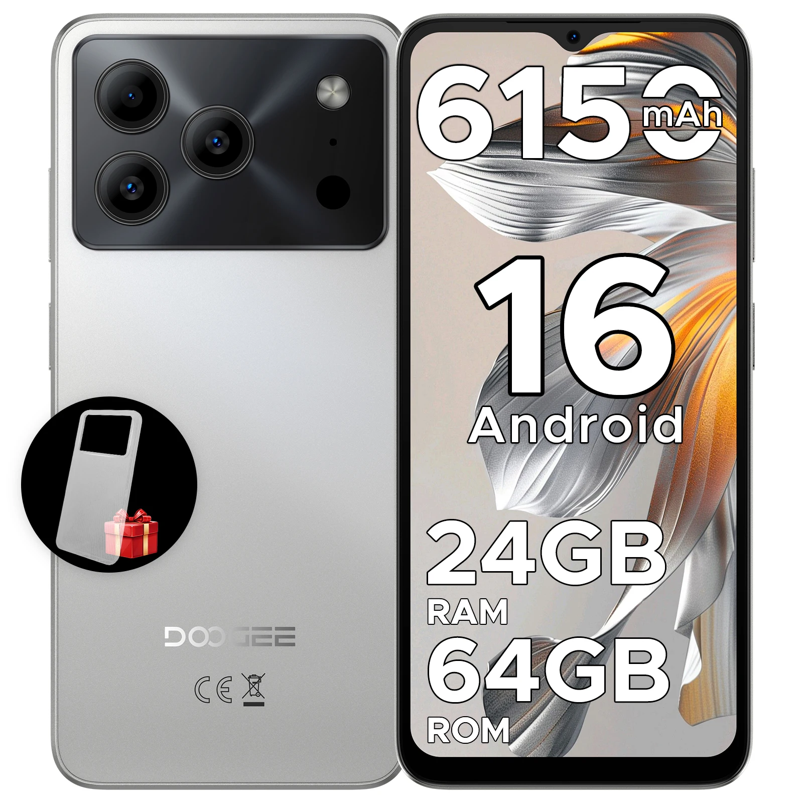 DOOGEE Note 56 Latest Android 16 Smartphone 6.56
