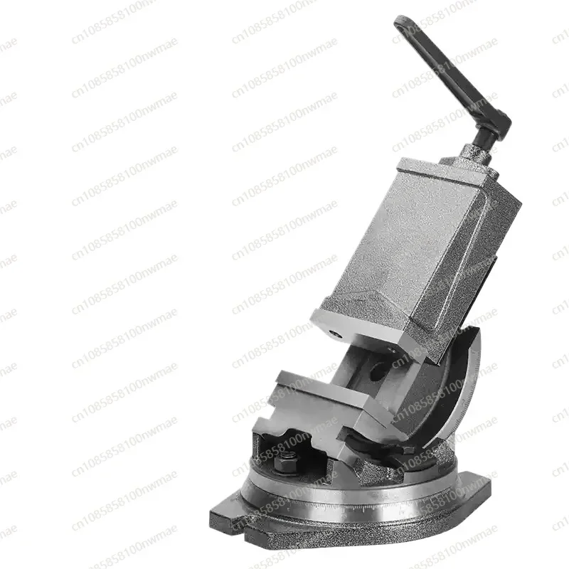 High precision 4 Inch Inclinable Angle Solid Flat Tongs 360-Degree Rotary Precision Taper Vise Precision High Quality