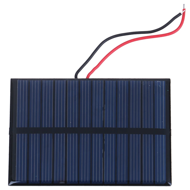 Hot Solar Panel 6V Epoxy Solar Panel  Mini Solar System DIY For Battery Cell Phone Chargers Portable 0.6W Solar Cell