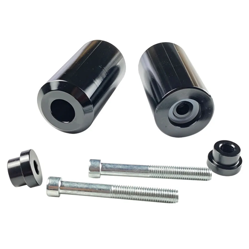 Motorcycle for Protection Engine Protective Pad Anti-Fall Bar Black Reliable Quality Aluminum Alloy Material Easy Installation
