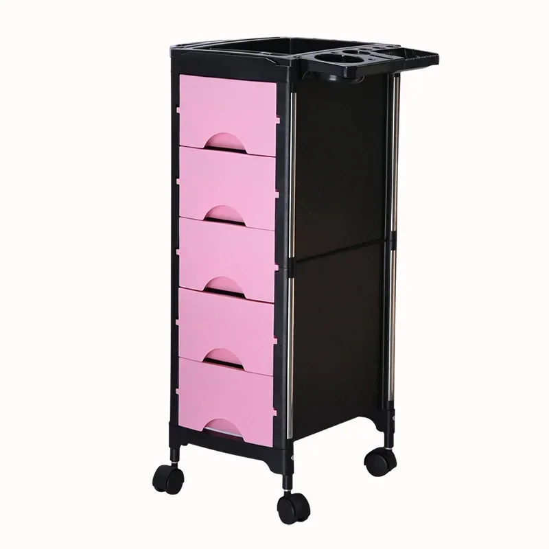 

Cart With Drawers Salon Trolley Barber Units Cabinet Furniture Pedicure Rolling Storage Dental Professional Beauty Spa A