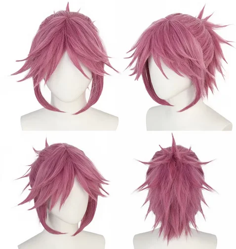 Anime Hunter x Hunter Machi Wig Cosplay Machi hxh Cosplay Costumes For Halloween Party Men Women Wigs + Wig Cap