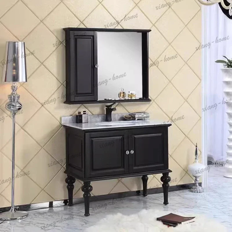 Floor Drawers Bathroom Cabinet Organizer Storage Mirror Toilet Display Partitions Cupboard Luxury Gabinete Trendy Furniture