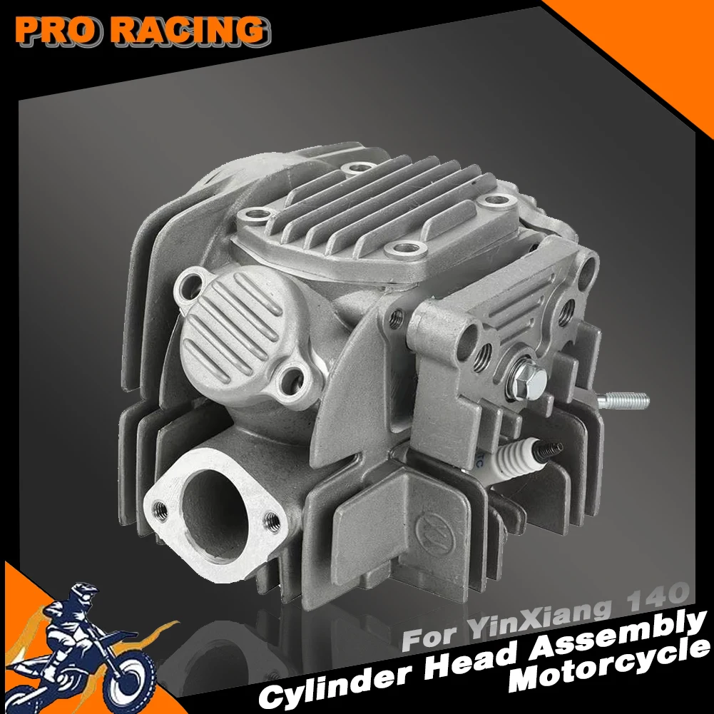 YX 140 140cc Zespół głowicy cylindra motocykla do YinXiang 1P56FMJ W063 W150-5 Poziomy silnik Dirt Pit Bike Atv Quad Parts