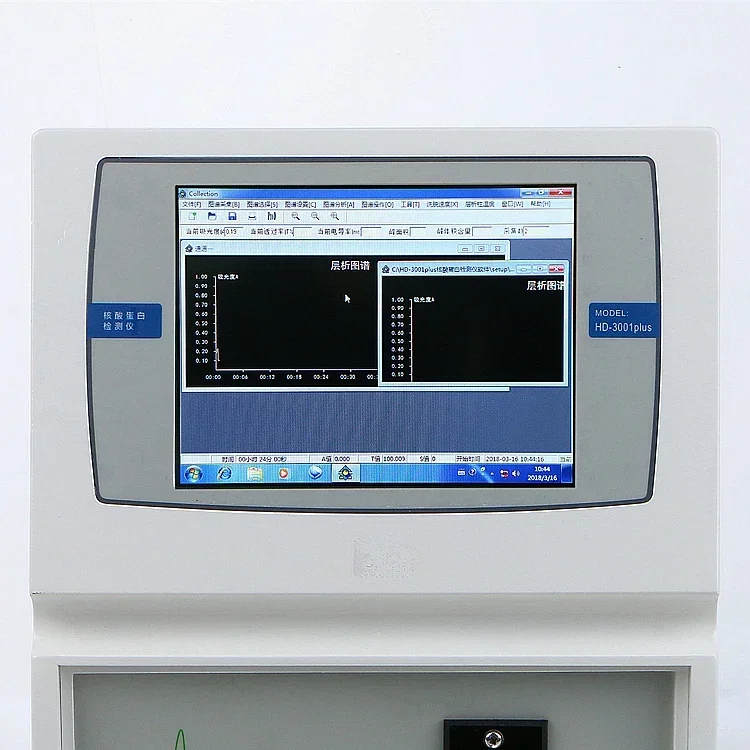 254 nm 280nm AHD3001 HPLC wavelength UV spectral detector