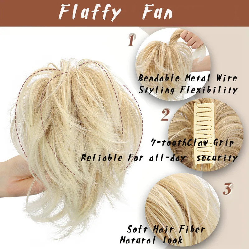 Synthetic Fake Hair Ponytail 8