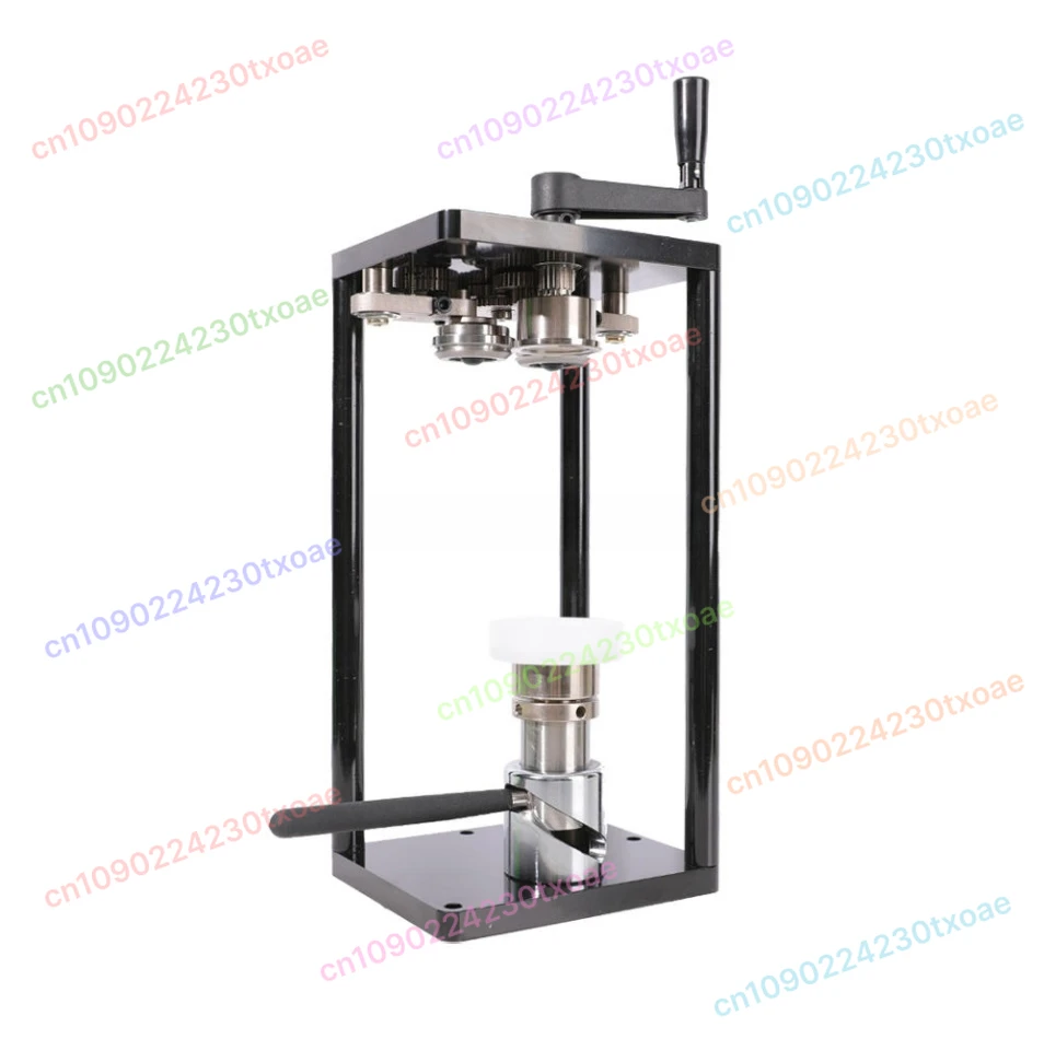 

Manual Can Sealer Machine for 55mm Tins Hand Crank Pet Food Coffee Tea Snacks Packaging No Electricity Needed