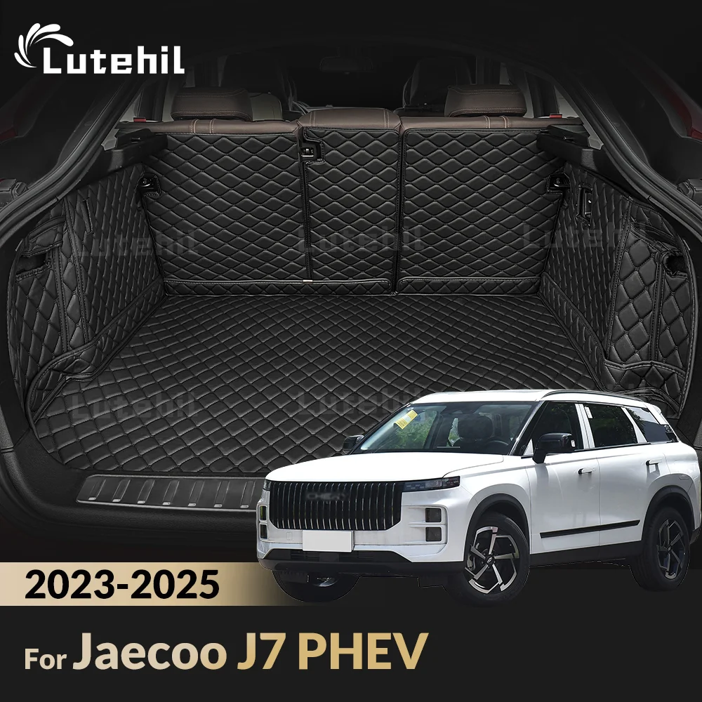 ل Jaecoo J7 PHEV 2025 2024 2023 السيارات التغطية الكاملة فرش داخلي للسيارات والشاحنات سيارة واقي أحذية بلاستيك وسادة البضائع بطانة الداخلية اكسسوارات