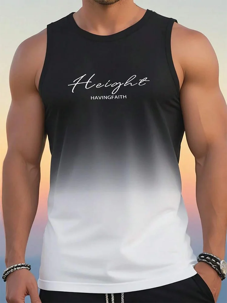 

Summer Daily Casual Men's Tank Top Urban Street 3D Printing Fashion Men's Tank Top Outdoor Sport Men's Sleeveless T-shirt Tops