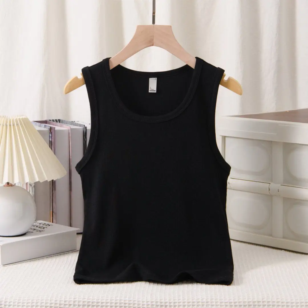 الحلو تصميم نقي المرأة ساحة طوق سترة مثير تظهر الترقوة حار فتاة حزام تانك أكمام ملابس داخلية الصيف أعلى