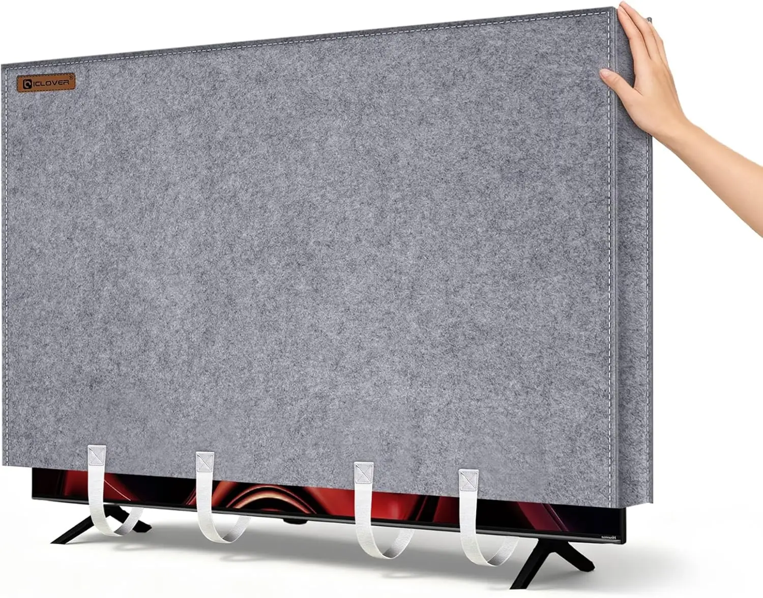 

Felt TV Cover for Moving, 60-65 inch, Tear Resistant, Reusable