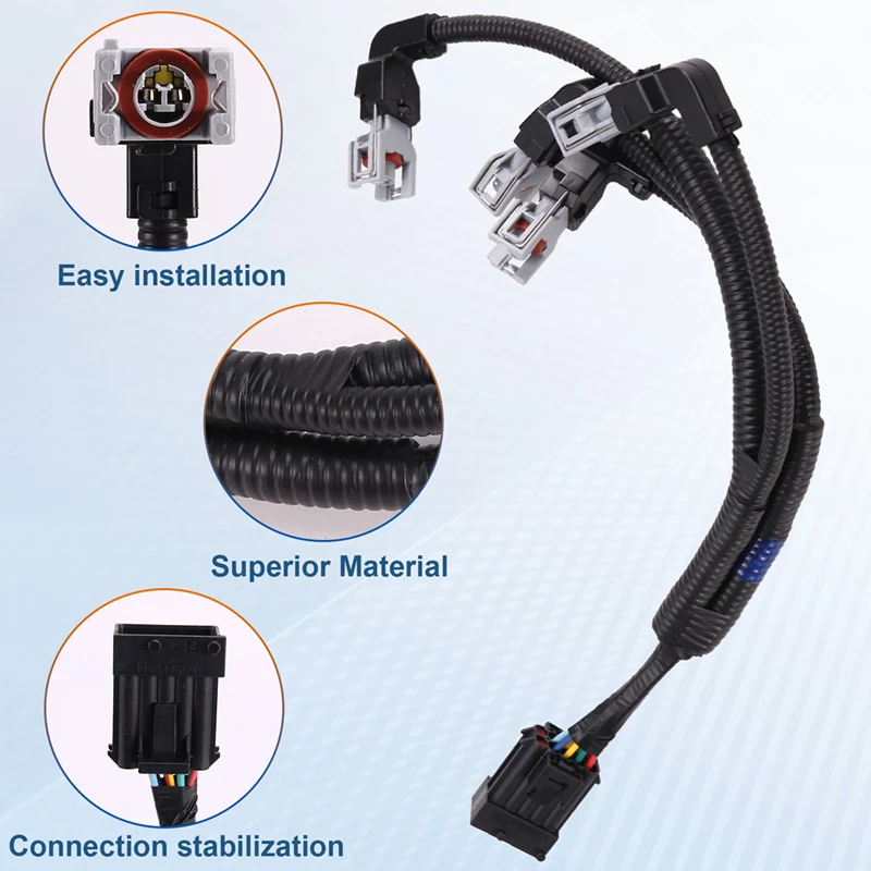 Fuel Injection Nozzle Harness Plug Lnjector Wiring Assy For KIA CARNIVAL SEDONA 2.9L J3 Diesel 2001-2009 33810-4X500