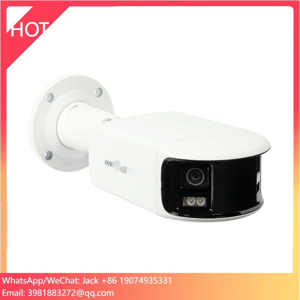 

Original HIK 4K 8MP Panoramic ColorVu Fixed Bullet DS-2CD2T87G2P-LSU/SL POE IP CCTV Camera Security Network Camera