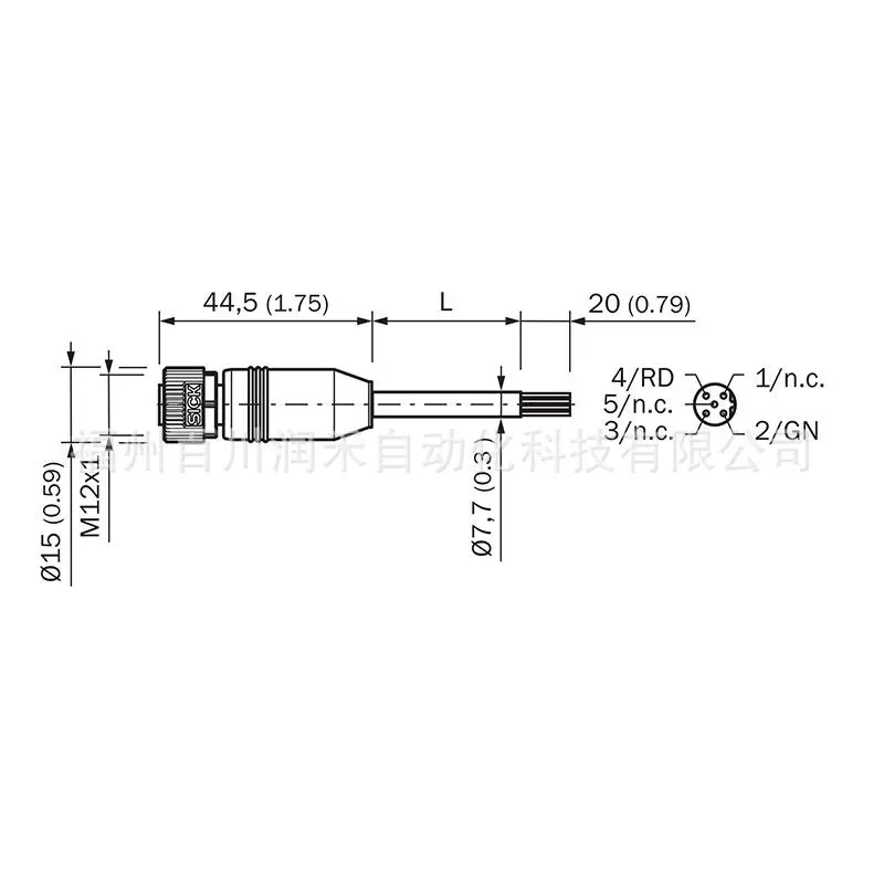 YF2B22-100PB1XLEAX Sick Sensor Excitation Component Cable 2106269 New Inquiry
