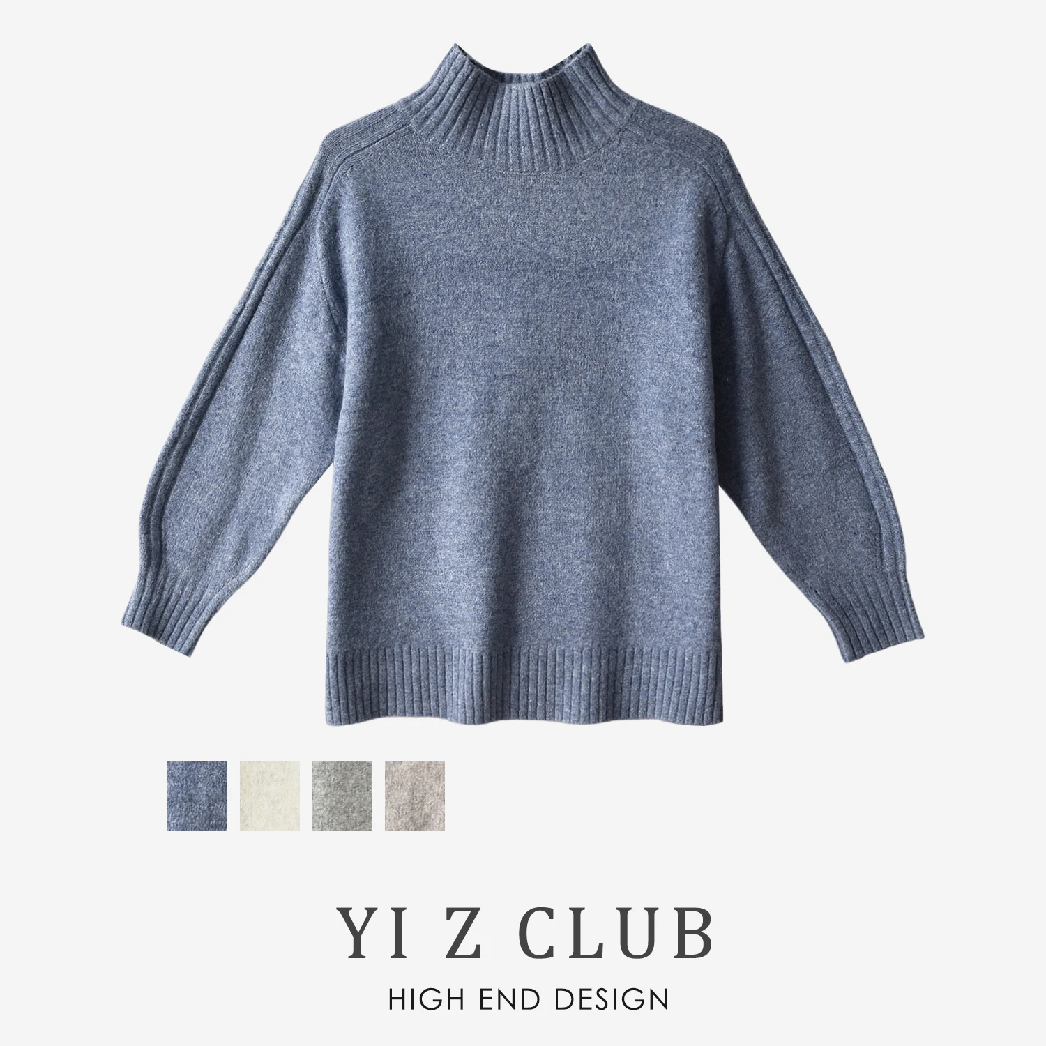 

Z CLUB шерстяной вязаный свободный свитер Street Sle осень-зима женский модный ребристый капюшон Ne теплый термотоп