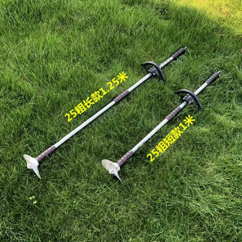 Electric Drill Manual Propeller Boat Hand Propeller Portable Canoe Hand Cranked Kayak Hand Push Oar Outboard Motor Bracket
