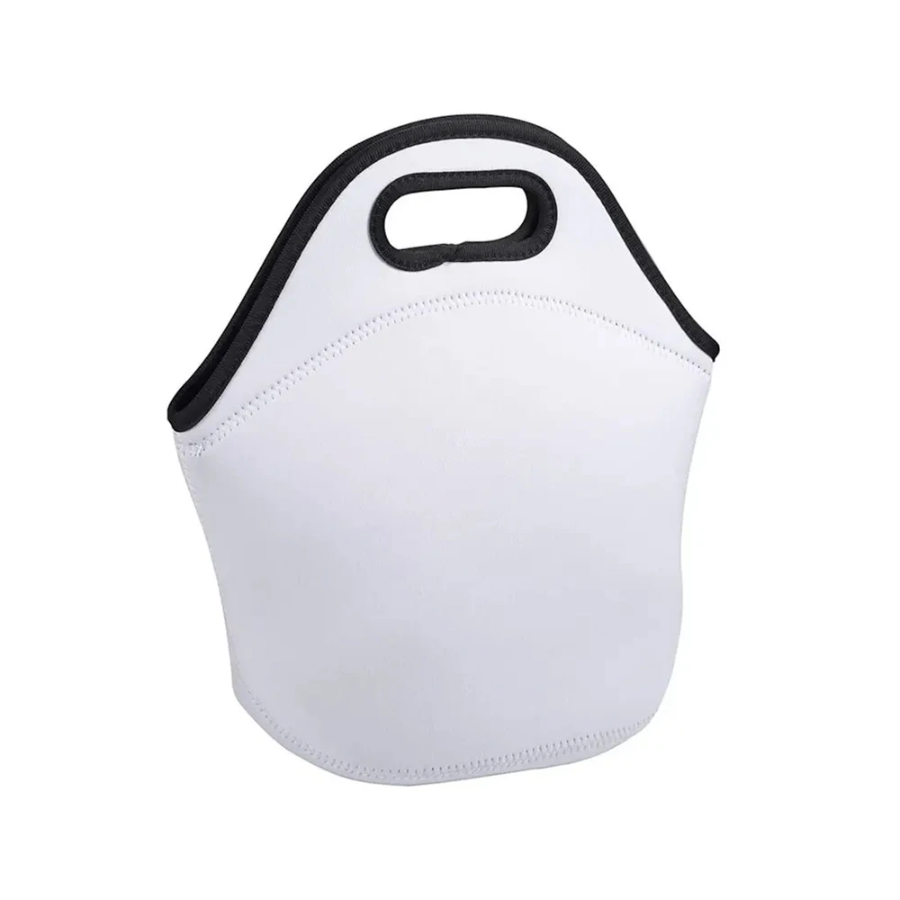 5pcs Pack Blank Sublimation Neoprene Lunch Tote Bag