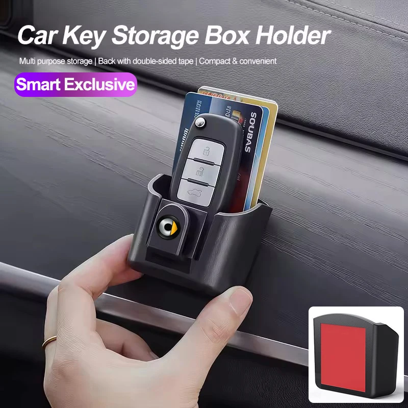 Car Interior Key Storage Box Dashboard Hang Organizer Holder For Smart Fortwo Forfour Forjeremy Forvision 451 Brabus Roadster